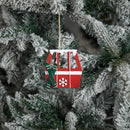 Melrose Metal Gondola Ornament (Set of 12)