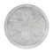 Melrose Round Etched Metal Tray 13.5"D