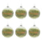 Melrose Beaded Glass Ball Ornament (Set of 6)