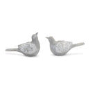 Melrose Stone Garden Bird Figurine (Set of 4)