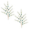 Melrose Green Jewel Bead Spray (Set of 2)