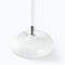 On‑Stage MS7201QTRW White Quarter‑Turn Round‑Base Mic Stand 34″–60″