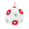 Melrose Whimsical Fabric Ball Ornament (Set of 12)