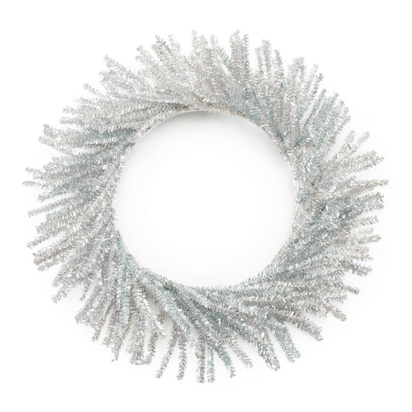 Melrose Tinsel Pine Wreath 21"D