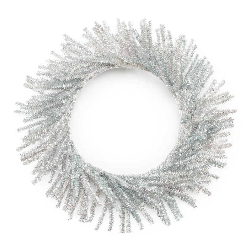 Melrose Tinsel Pine Wreath 21"D