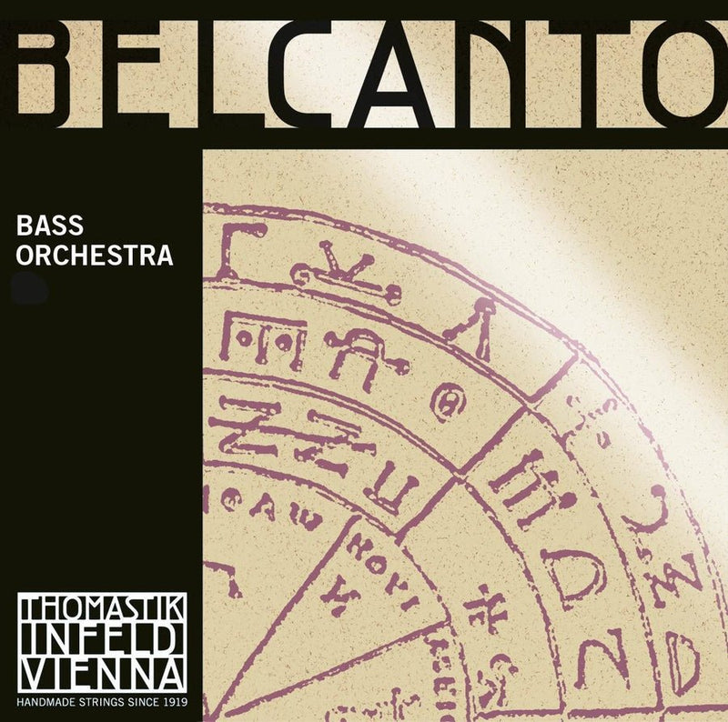 Thomastik Belcanto Bass Orchestra String Set 3/4 - Medium Tension