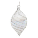 Melrose Iridescent Swirl Glass Ornament (Set of 6)