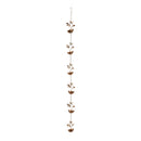Melrose Bird Rain Chain 70"L Iron Bronze Color