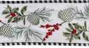 Melrose Pine Berry Ribbon 4" x 5 yds.