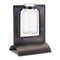 Melrose Glass Bottle Vase in Metal Holder 8"H