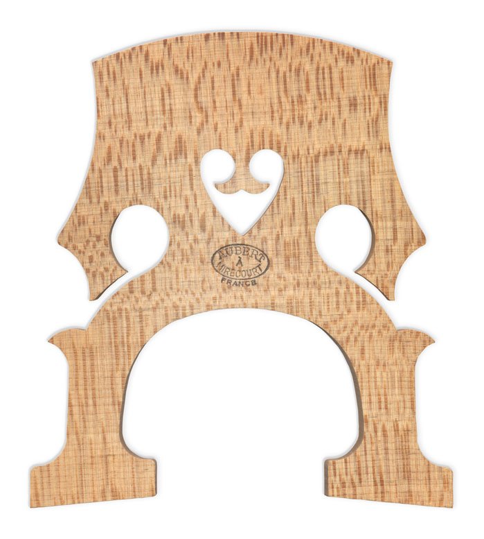 Aubert No. 16 Mirecourt French 4/4 Medium Heart Cello Bridge 100 mm