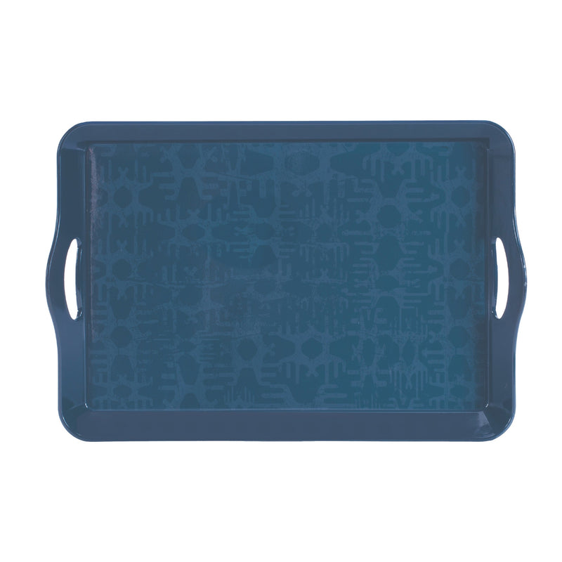 Melrose Abstract Geometric Print Tray 17"L