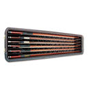 Pedi Premium Faux Leather 6-Piece Bow Display Case for Violin, Viola, & Cello