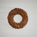 Melrose Natural Pinecone Wreath 18"D