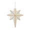 Melrose Ceramic Star and Snowflake Ornament (Set of 6)