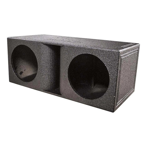 QPower Dual 12" Ported Sub Box QBOMB12HP
