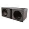 QPower Dual 12" Ported Sub Box QBOMB12HP