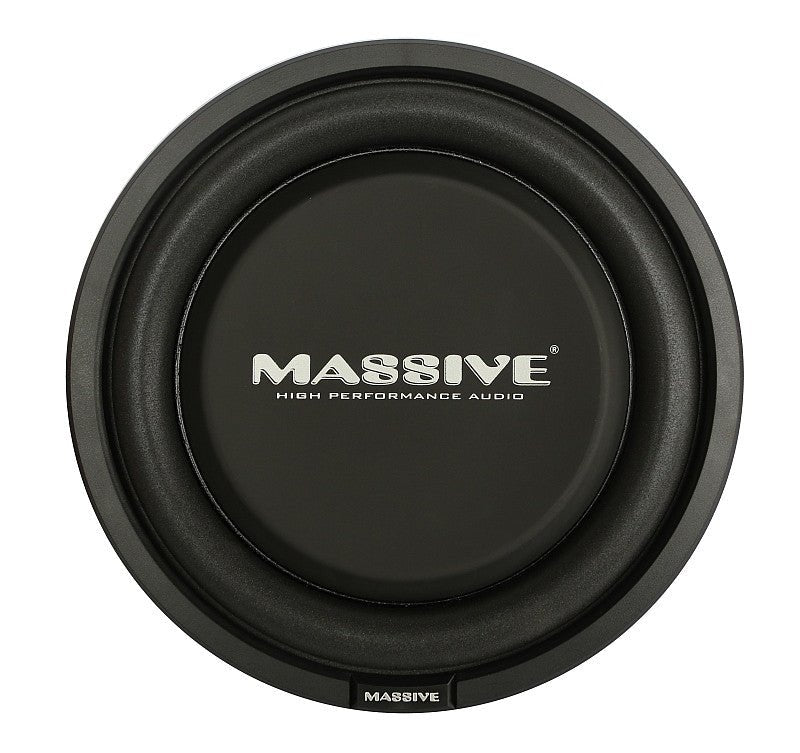 Massive Audio UFO10V2 10" 300W RMS Dual 4-Ohm Slim Subwoofer