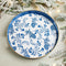 Melrose Round Pine Print Tray 13.5"H