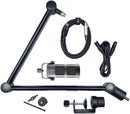 Sontronics Voicecasting Pack Podcast & Streaming Microphone Bundle - Cosmic Grey