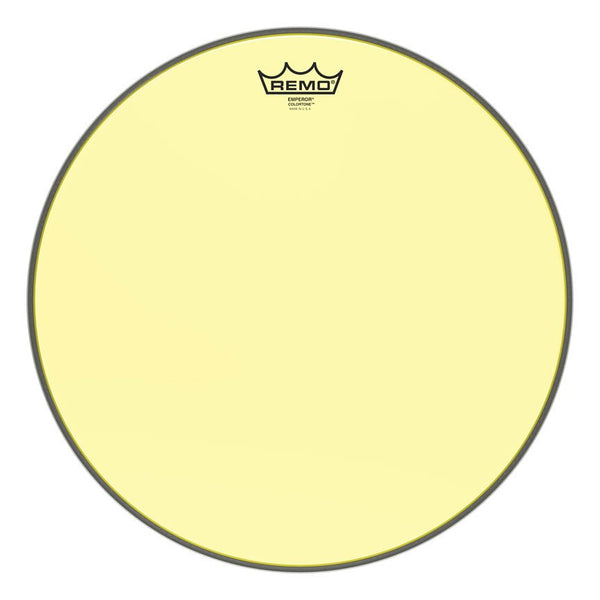 Remo 16" Emperor Colortone Yellow Batter Tom Drumhead BE-0316-CT-YE