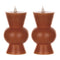 Melrose Simplux Designer LED Candle with remote (Set of 2)
