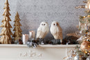 Melrose Winter Owl Decor (Set of 2)