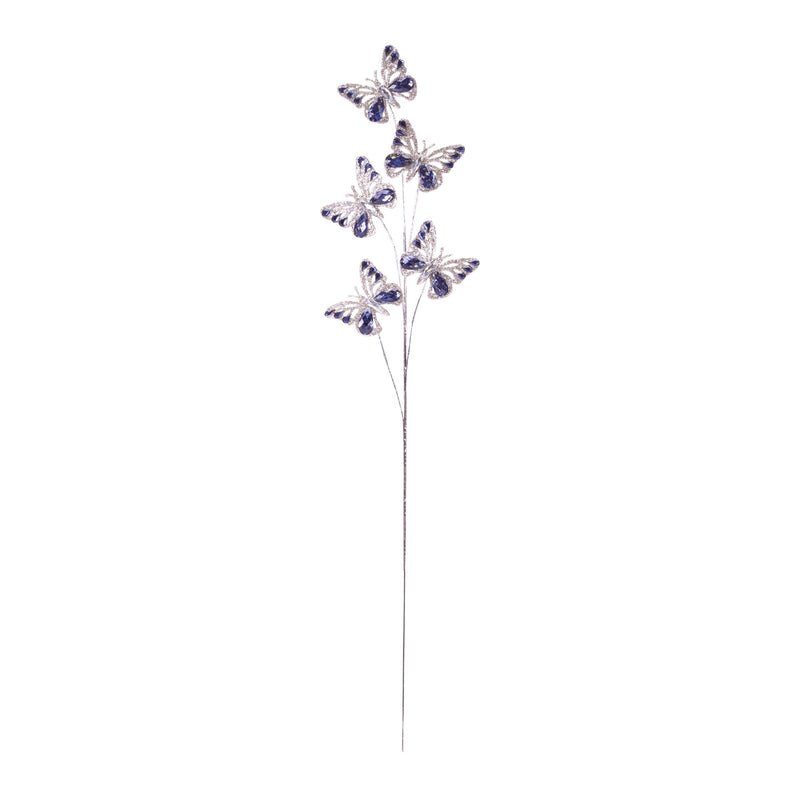 Melrose Jeweled Butterfly Spray (Set of 2)