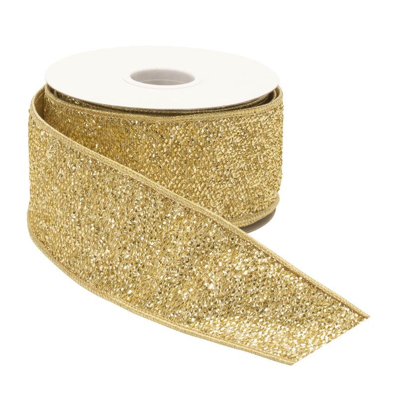 Melrose Metallic Wired Ribbon