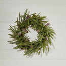 Melrose Pine and Pinecone Wreath 24"D