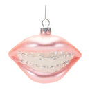 Melrose Glass Smile with Braces Ornament (Set of 12)