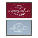 Melrose Winter Cookies and Cocoa Wall Sign (Set of 2)