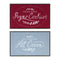 Melrose Winter Cookies and Cocoa Wall Sign (Set of 2)