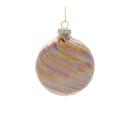 Melrose Iridescent Swirl Glass Ornament (Set of 12)