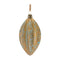 Melrose Distressed Ribbed Glass Ornament (Set of 12)
