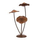 Melrose Mushroom Decor 18"H Iron Bronze