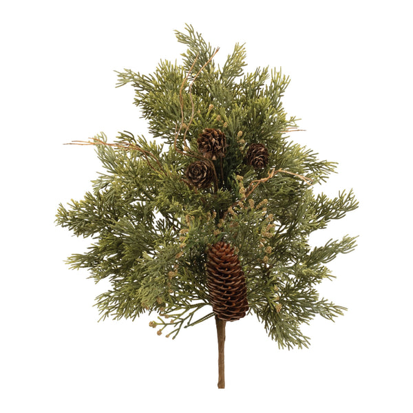 Melrose Pine and Pinecones Spray (Set of 6)