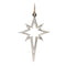 Melrose Metal Star Ornament (Set of 12)