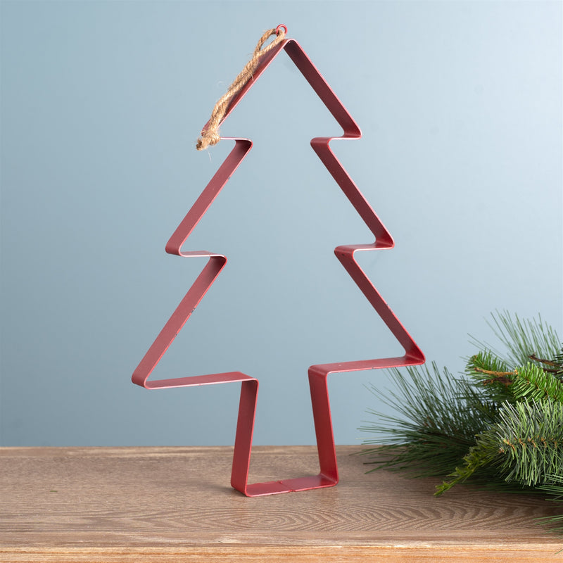 Melrose Pine Tree Cookie Cutter Ornament (Set of 4)