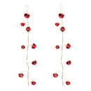 Melrose LED Sleigh Bell Garland (Set of 2)