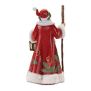 Melrose Holiday Santa with Lantern Statue 13.5"H