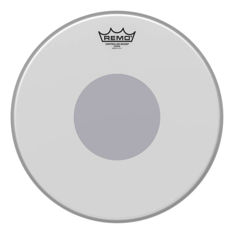 Remo Controlled Sound® Coated 14" Drumhead, Black Dot on Bottom - 10-Pack