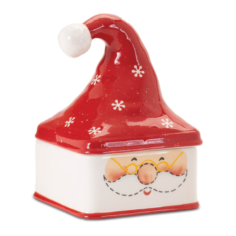 Melrose Ceramic Stacking Santa Character (Set of 3)