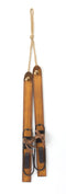 Melrose Vintage Wood Hanging Ski Decor (Set of 4)