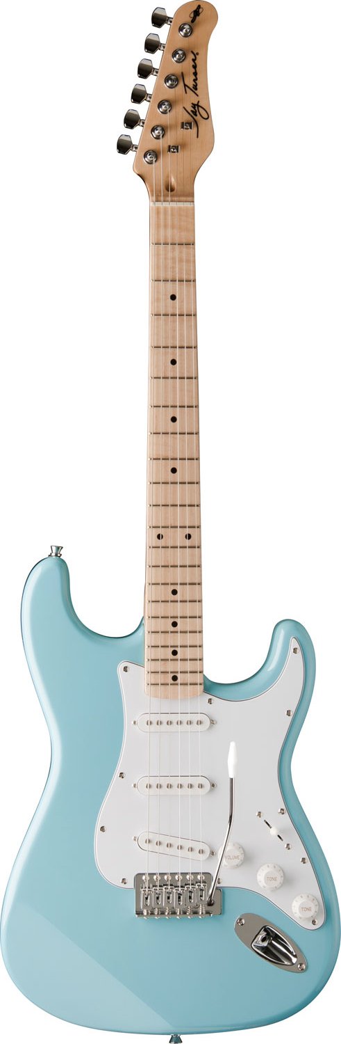 Jay Turser JT-300M-DB-M-U Double Cutaway Electric Guitar - Daphne Blue