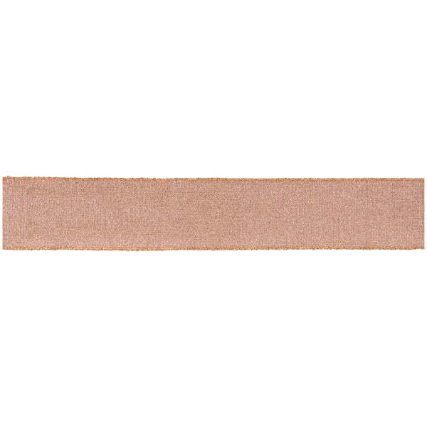 Melrose Pink Shimmer Wired Ribbon (Set of 2)