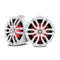 DS18 NXLPS8W 8" Marine Pod Speakers with RGB LED - White (Pair)