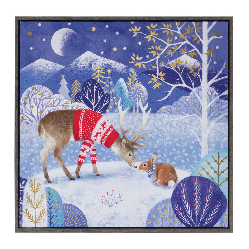 Melrose Framed Forest Friends Print (Set of 2)