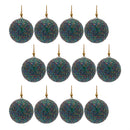 Melrose Rainbow Beaded Ball Ornament (Set of 12)