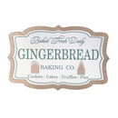 Melrose Framed Gingerbread Bakig Sign 15"L